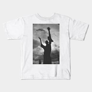 lift your skinny arms up to the sky Kids T-Shirt